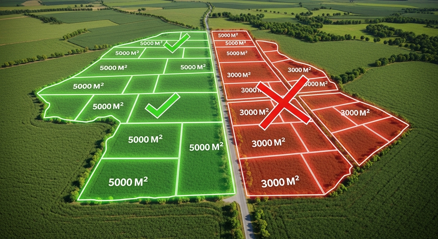 Büyük ova koruma alanı ve tarım arazisi bölünemezlik şartları