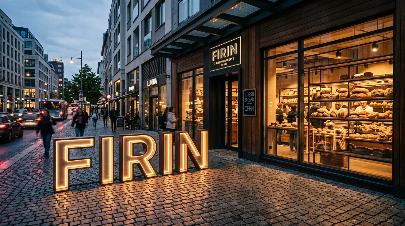İmar planlarında unlu gıda mamulleri üretimine ayrılmış ticari fırın yapısı örneği.