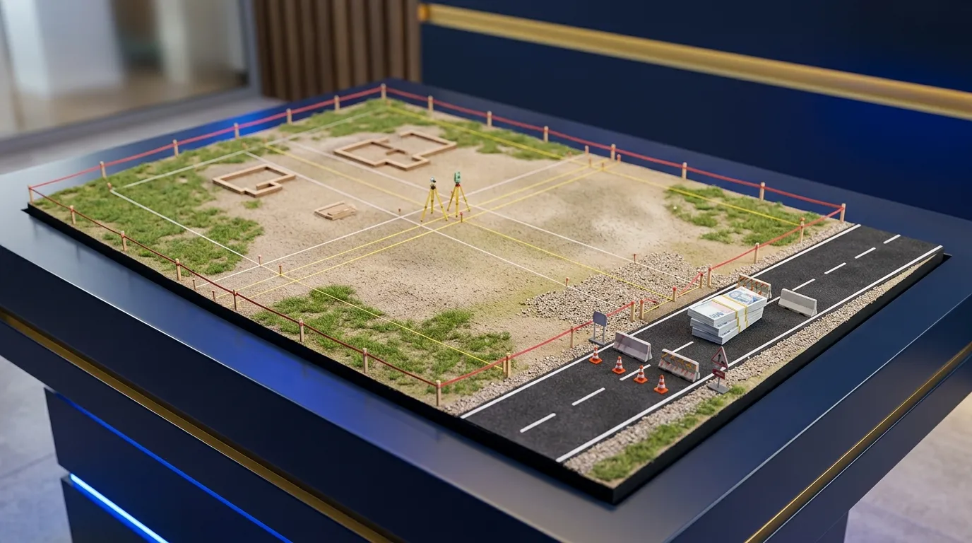 İmar Kanunu Madde 18 kamulaştırma alanı ve DOP'tan arta kalan saha şeması